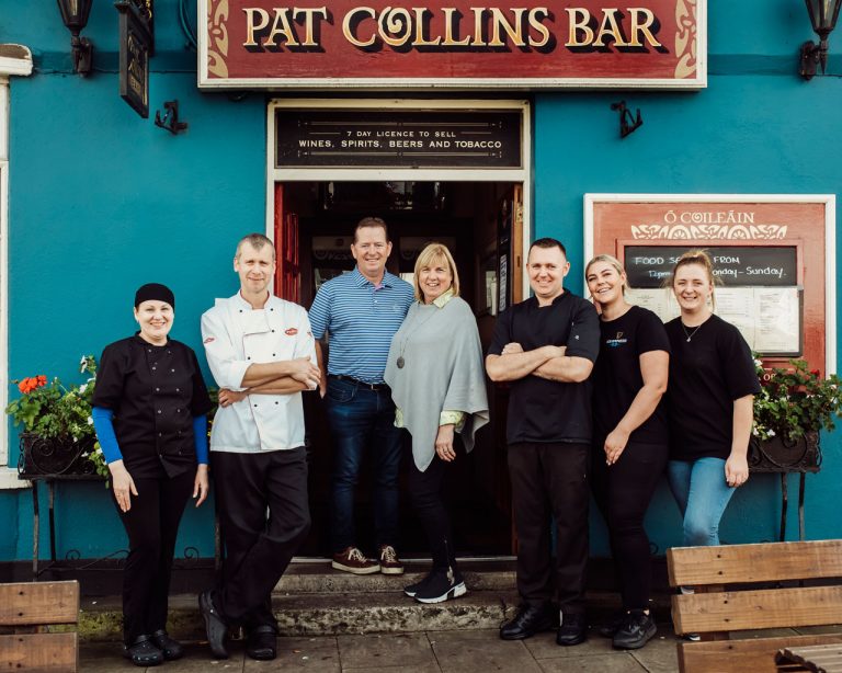 Our Team at Pat Collins Bar, Adare Village, Limerick.